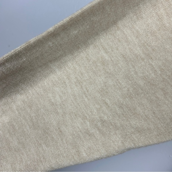 Aaeda Neutral Floral Embroidered Button Front Cardigan Sweater XL Cream - Picture 9 of 13